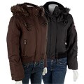 Hot Kiss Faux Fur-lined Hooded Bomber Jacket