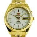 Orient Crystal Men's Gold Tone Watch