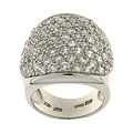 Charles Winston Pave Dome CZ Ring