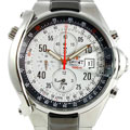 Orient Chronograph Men's White Dial Watch
