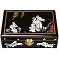 Handmade Mother of Pearl Inlay Jewelry Box