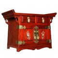 Mother of Pearl and Rosewood Oriental Jewelry Box