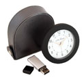 Black Seth Thomas Alarm Clock with Memory Stick