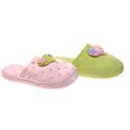 Soft Ones Girl's Dimple Dot Scuffs Slippers (2 Pairs)