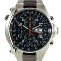 Orient Chronograph Men's Black Dial Watch