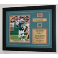 Dan Marino Jersey Piece Frame