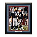 Tom Brady and Teddy Bruschi Framed Art