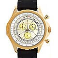 Akribos XXIV Chronograph Men's Goldtone Watch