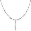 18k White Gold 6 1/5ct TDW Diamond Necklace