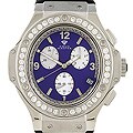 Aqua Master Men's Oval Diamond Chronograph Watch