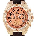 Aqua Master Unisex Round Diamond Chronograph Watch