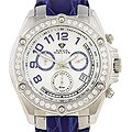 Aqua Master Unisex Round Diamond Chronograph Watch