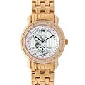 Lucien Piccard 'Celestial' Rosetone Diamond Watch
