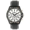 Lucien Piccard 'Black Jack' Chronograph Watch