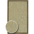 Hand-tufted Petal Collection Wool Rug (3'3 x 5'3)