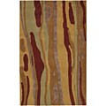 Hand-tufted Luna Collection Wool Rug (9' x 13')