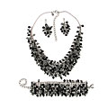 Maddy Emerson Chantique Synthetic Onyx (Set of 2)