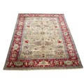 Indian Ivory/Red Indo Serapi Rug (9' x 12')