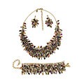 Maddy Emerson 'Chantique' Synthetic Topaz (Set of 2)