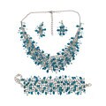 Maddy Emerson 'Chantique' Synthetic Turquoise Jewelry (Set of 2)