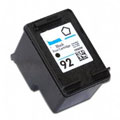 HP 92 Black Ink Cartridge (Remanufactured)