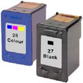 HP 27 & 28 Ink Cartridge Combo (Remanufactured)