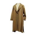 Komitor Plus Size Long Wool Coat