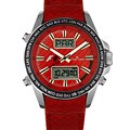 Jacques Lemans Men's F1 Red Analog-Digital Watch