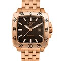 Magico Men's Big Square Rose Goldtone Watch