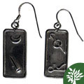 Sterling Silver 'Alchemy' Earrings (Israel)
