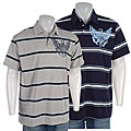 Street Rules Men's Flying Eagle Printed Polo Shirt