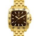 Magico Men's Big Square Goldtone Watch