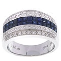 Encore by Le Vian 14k Gold Sapphire Diamond Band