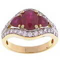 Encore by Le Vian 14k Gold Ruby Rubelite and Diamond Ring