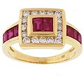 Encore by Le Vian 18k Gold Ruby and Diamond Ring
