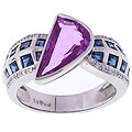 Encore by Le Vian 18k Gold Pink Sapphire Diamond Ring