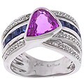 Encore by Le Vian 18k Gold Pink Sapphire Diamond Ring