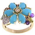 Encore by Le Vian 14k Gold Turquoise Ring