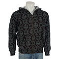 Toxic Hazard Men's Screen Print Hooded Sweatshirt