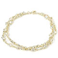 Charles Winston Cubic Zirconia by the Yard Goldtone Bracelet