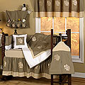 Egyptian Cotton 9-piece Elephant Crib Set