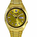 Seiko Men's 5 Series Automatic Goldtone Watch