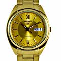 Seiko Men's 5 Series Automatic Goldtone Watch