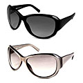Hugo Boss Women's Oversized Plastic Sunglasses