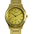 Seiko Men's Casual Goldtone Steel Watch