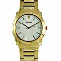 Seiko Men's Casual Goldtone White Dial Watch