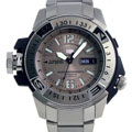 Seiko Men's Automatic Mile Marker Gray Dial Watch