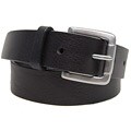 Boston Traveler Black Leather Boy's Belt