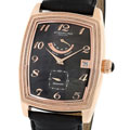 Stuhrling 'Century Plaza' Rose Goldtone Automatic Watch