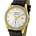 Stuhrling 'Cuvette' Men's Goldtone Automatic Watch
